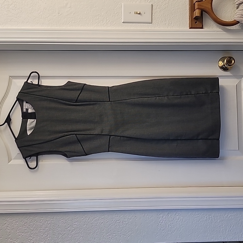 Dark Grey sleeveless business/office dress size US 2